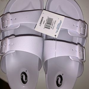 White slides *NEVER WORN*